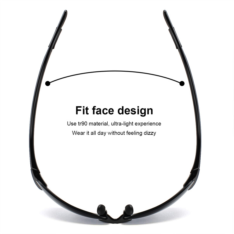 Ochelari de soare polarizați MAXJULI pentru femei și bărbați Moda Conducere Sport Incasabil fără rame Oval pentru UV400 （MJ8008）