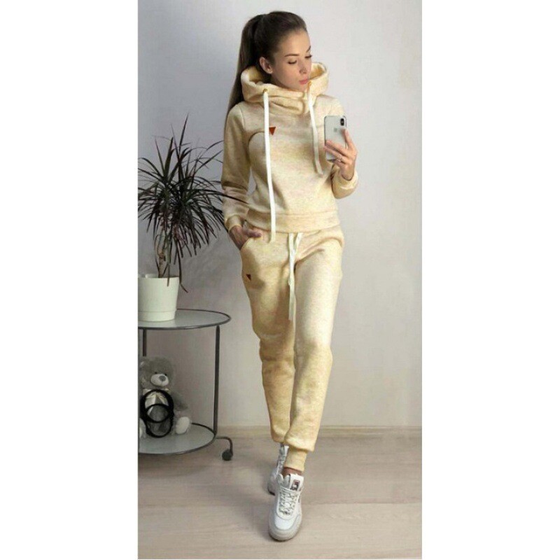 Europietiški ir amerikietiški drabužiai rudens ir žiemos naujo stiliaus vilnos mados laisvalaikio sportinio kostiumo megztinis sijonas