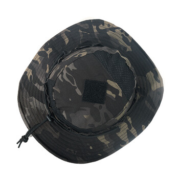 Tactical 2.0 Boonie Hat Лятна мрежеста камуфлажна бойна шапка Multicam Спортно обучение на открито Риболов Туризъм Къмпинг Ловни шапки