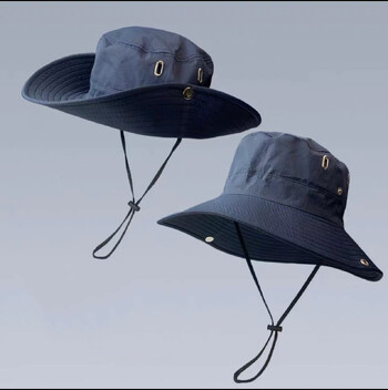 Дамска външна шапка за слънце Лятна UV защита Bucket Safari Wide Brim Рибарска шапка Каубойски мъжки риболов Туристически плажни шапки 2024 