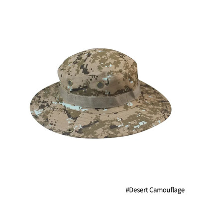 Nová taktická maskáčová čiapka Boonie pre mužov, americké vedrové klobúky, poľovnícke, turistické, outdoorové, maskáčové, slnečné čiapky Panama, letná čiapka