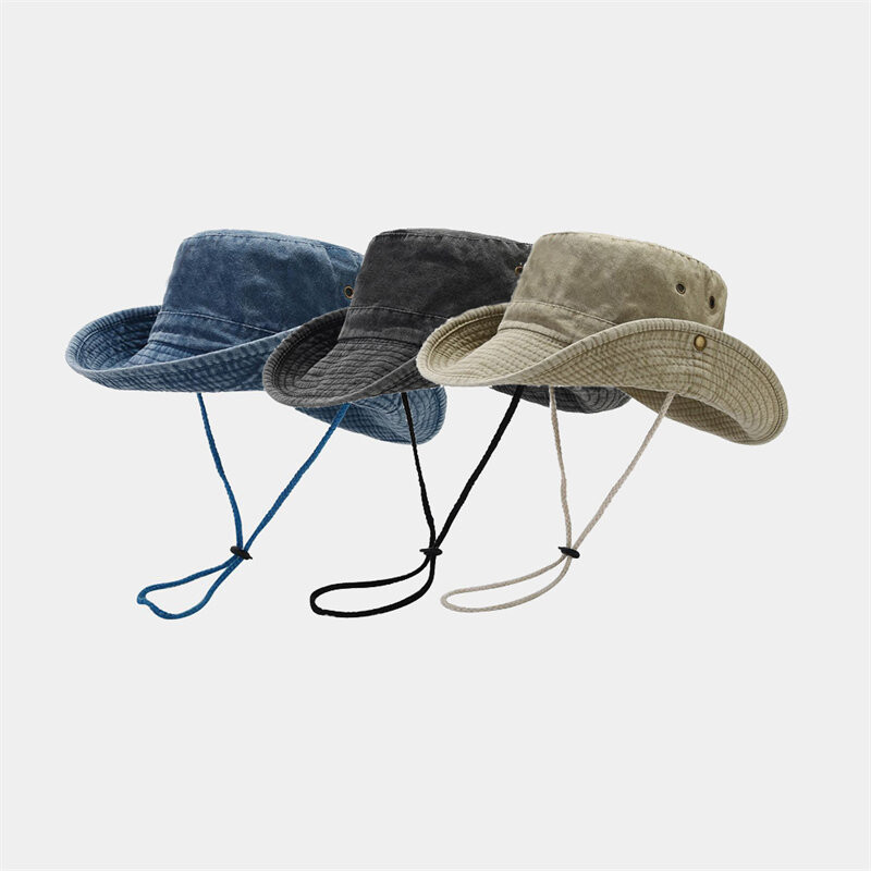 2024 m. „Four Seasons Cotton Solid Bucket Hat“ žvejo kepurė lauke, kelioninė kepurė nuo saulės vyrams ir moterims
