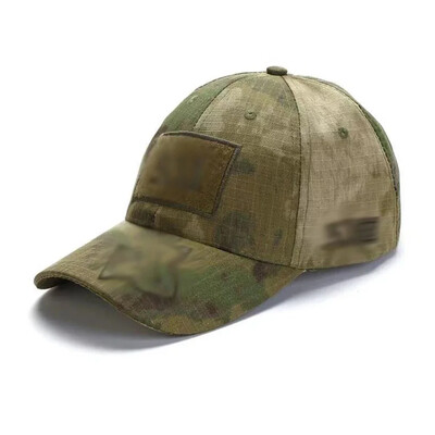 Şapci tactice de baseball pentru bărbaţi Şapcă în aer liber Camuflaj Vânătoare Drumeţii CS Pălărie snapback din bumbac Pălării de soare de camioner de vară
