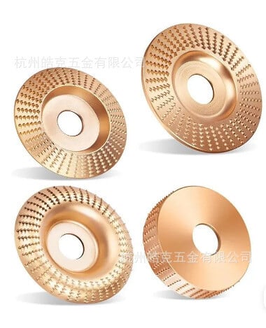 Set de discuri de șlefuit și de lustruit cu discuri rotunde dure de șlefuit pentru prelucrarea lemnului Discuri de șlefuit și modelat polizor unghiular