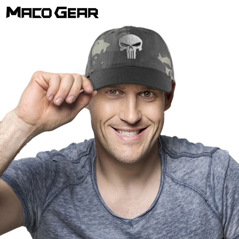 Välistingimustes kasutatavad kamuflaažiga reguleeritavad mütsid Päikesekaitsekreem Tactical Trucker Müts Camo Snapback Jaht Telkimine Kalastamine Sport Jalgrattasõit Matkamüts