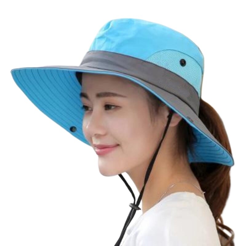 Căciuli sportive respirabile, protecție solară de vară, femei ușoare, pălărie de pescuit în aer liber, portabile, alpinism, drumeții, șapci cu uscare rapidă