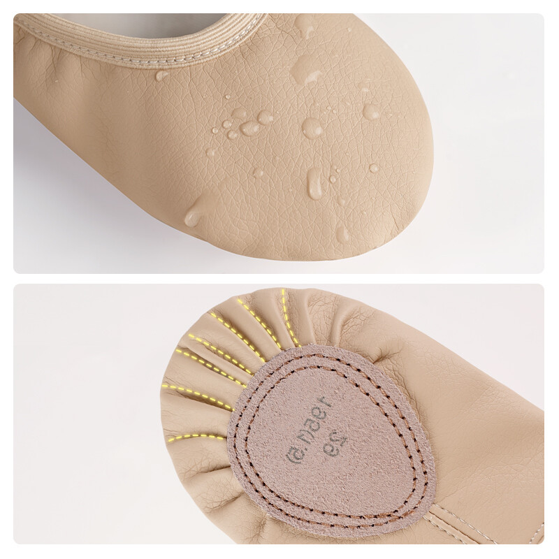 PU balettcipő tipegő lányoknak gyerekeknek tánccipő bőr balettlapos gyerekeknek puha talpú tornacipők táncpapucsok
