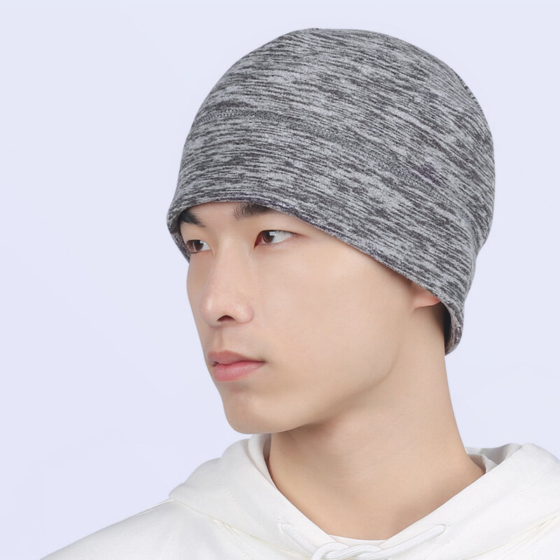 Șapcă de craniu caldă de iarnă, din lână polară, căciulă groasă de ceas, rezistentă la vânt, șapcă de schi în aer liber, pentru bărbați, femei