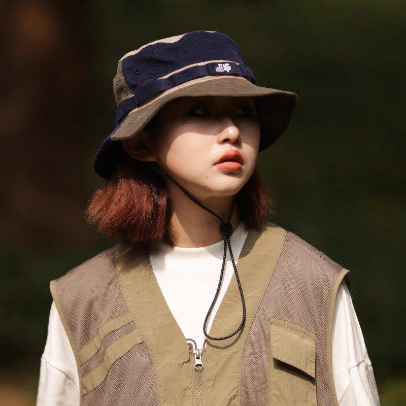 Japoniška greitai džiūstanti pakuojama kepurė Žvejo skrybėlė moterims Vasaros saulės kabantis krepšys alpinizmo laisvalaikiui atostogoms skirta kepurė