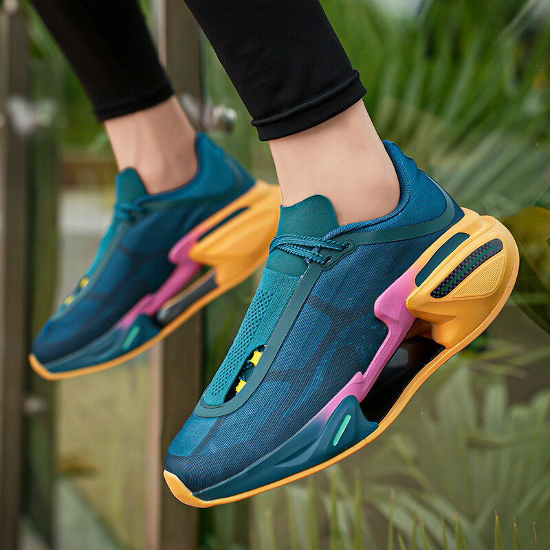 2024 Pantofi de alergare noi pentru bărbați și femei, suport stabil cu plăci de carbon, pantofi sport anti-alunecare, respirabili, cu talpă groasă