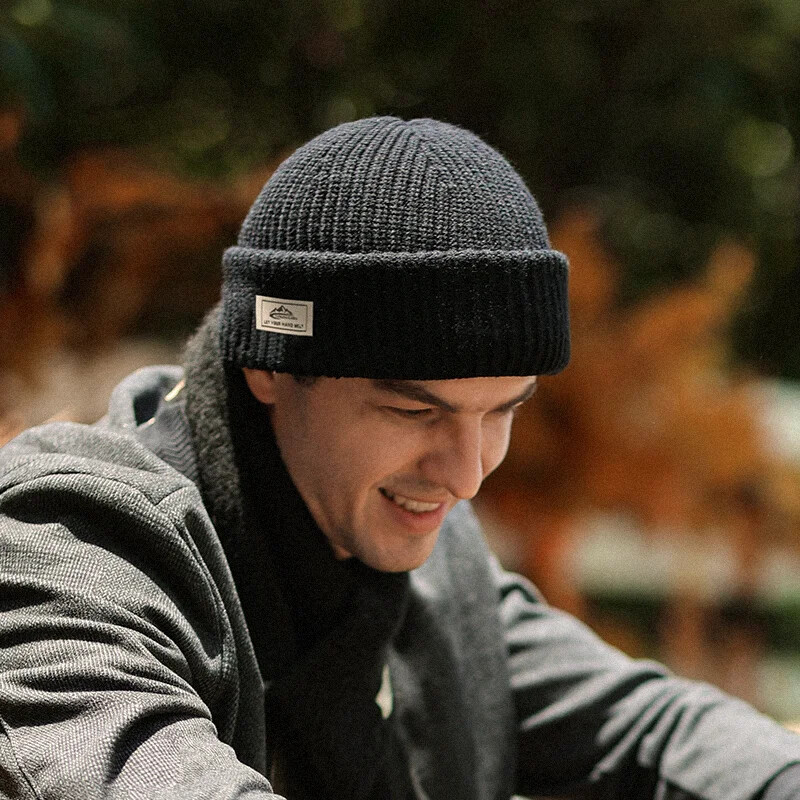 Téli kötött sapka pamut vastagított hideg sapka kültéri kerékpározás meleg sapkás sapka maszk 2 az 1-ben teljes arcvédő sapka fülvédő sapka