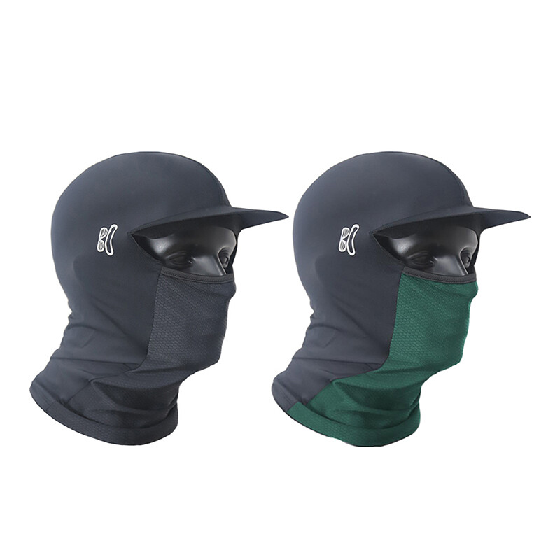 Șapcă din mătase de gheață de vară Balaclava elastică anti-UV respirabilă cu margine Cască de alergare pentru ciclism Căptușeală Căciulă de protecție solară Acoperire pentru cap