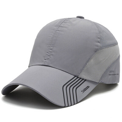 Vasarinė itin plona kvėpuojanti greitai džiūstanti moterų vyrų beisbolo kepuraitė alpinizmo dviračių žvejybai lauke sportinė sunkvežimio kepurė A151