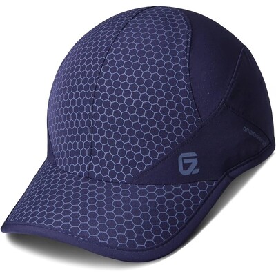 GADIEMKENSD Pălărie de alergare elastică cu boruri moi, uscare rapidă, nestructurată, șapcă de baseball unisex pentru adulți, golf, pălărie solidă snapback