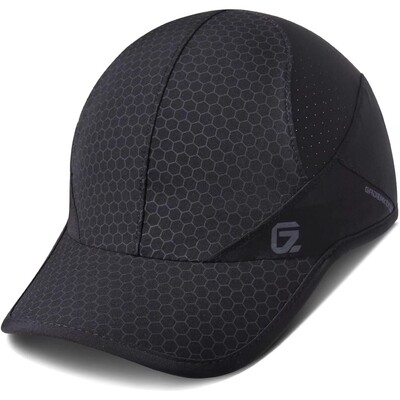 GADIEMKENSD Pălărie de alergare elastică cu boruri moi, uscare rapidă, nestructurată, șapcă de baseball unisex pentru adulți, golf, pălărie solidă snapback