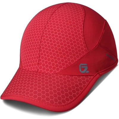 GADIEMKENSD Pălărie de alergare elastică cu boruri moi, uscare rapidă, nestructurată, șapcă de baseball unisex pentru adulți, golf, pălărie solidă snapback