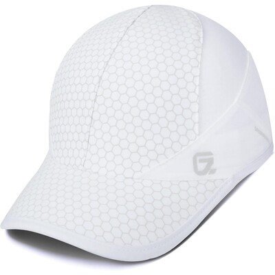 GADIEMKENSD Pălărie de alergare elastică cu boruri moi, uscare rapidă, nestructurată, șapcă de baseball unisex pentru adulți, golf, pălărie solidă snapback