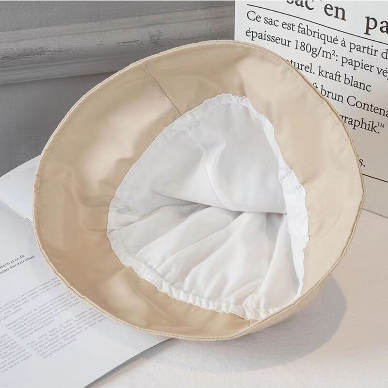 Moteriškos vasaros greitai išdžiūstančios virvelės su kaušo kepurė, mergaitėms po atviru dangumi