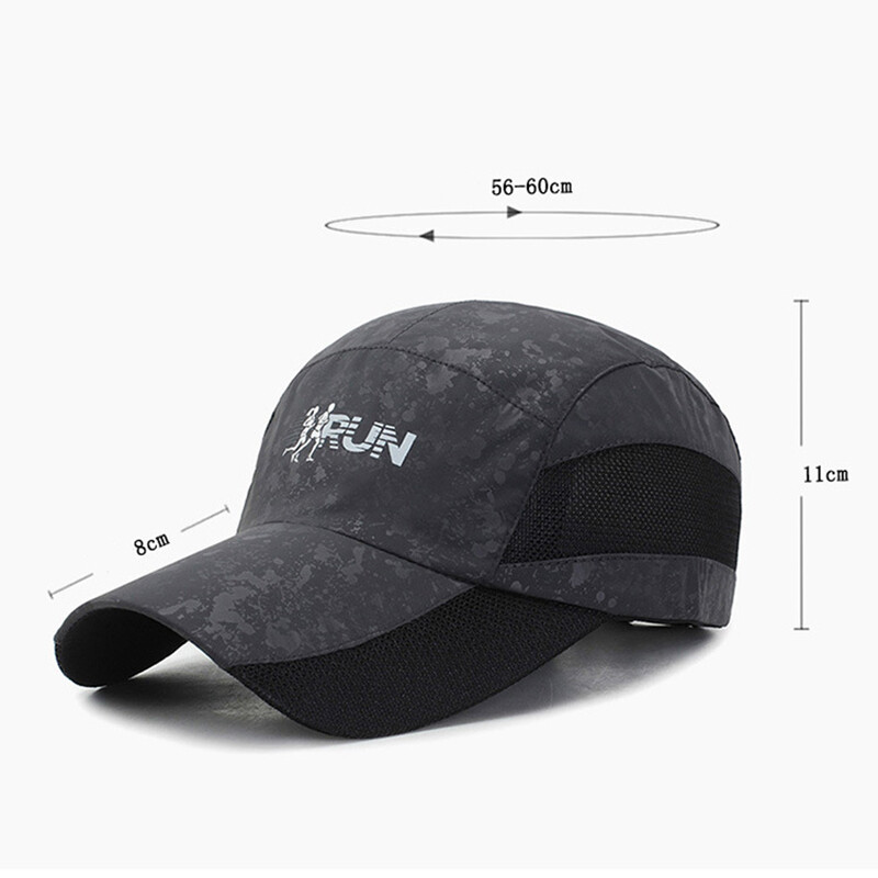 Nová letná priedušná ultratenká rýchloschnúca dámska pánska baseballová čiapka pre vonkajšie športy, rybolov, cestovanie, lezenie, cyklistiku a klobúk A155