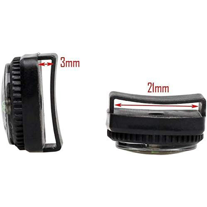 4 vnt. diržo sagties mini kompasas, nešiojamasis mygtukų kompasas, skirtas išgyvenimo laikrodžio apyrankei „Paracord“ apyrankės paketo avarinės navigacijos įrankis