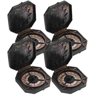 Unikāla Ziemassvētku pirātu kapteiņa kompasa rotaļlieta vintage Helovīna ballīte, grezna rotaļlieta kompasa dāvana bērniem rotāšanai