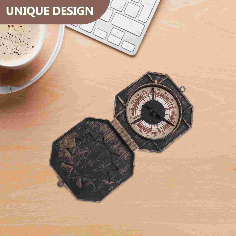 Unikāla Ziemassvētku pirātu kapteiņa kompasa rotaļlieta vintage Helovīna ballīte, grezna rotaļlieta kompasa dāvana bērniem rotāšanai