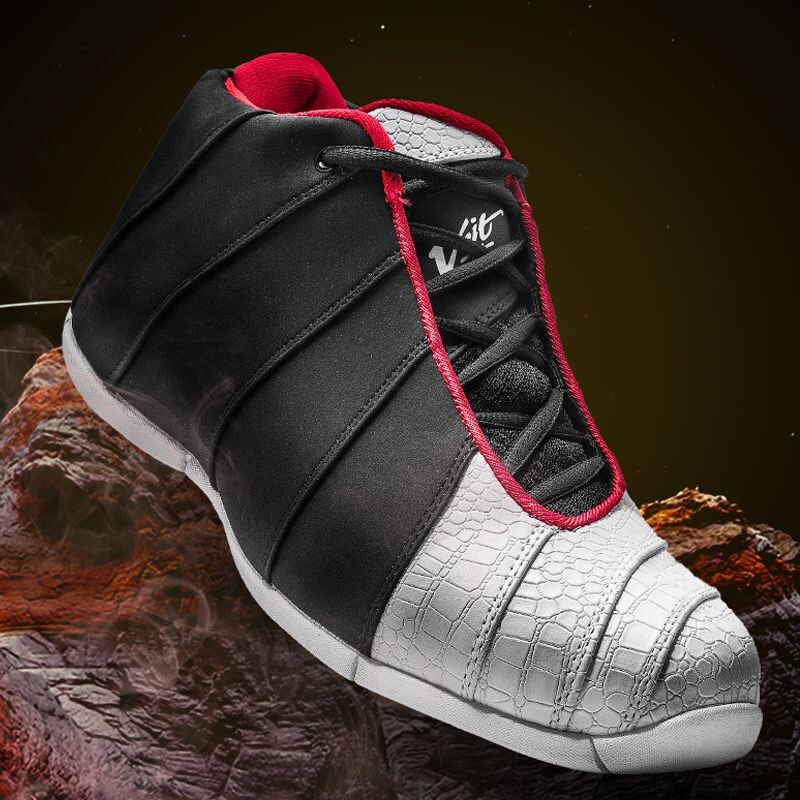 Voit/2024 Fashion Trend Krepšinio Batai Spalva Splice Amortizacija Patvari neslystanti vyriški sportbačiai Streetball treniruočių batai