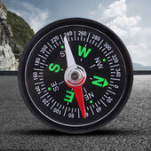 Vairo kompasas lengvas žygio kompasas, atsparus vandeniui motociklo kompasas, dulkėms atsparus S/L universalus dviračiui / motociklui