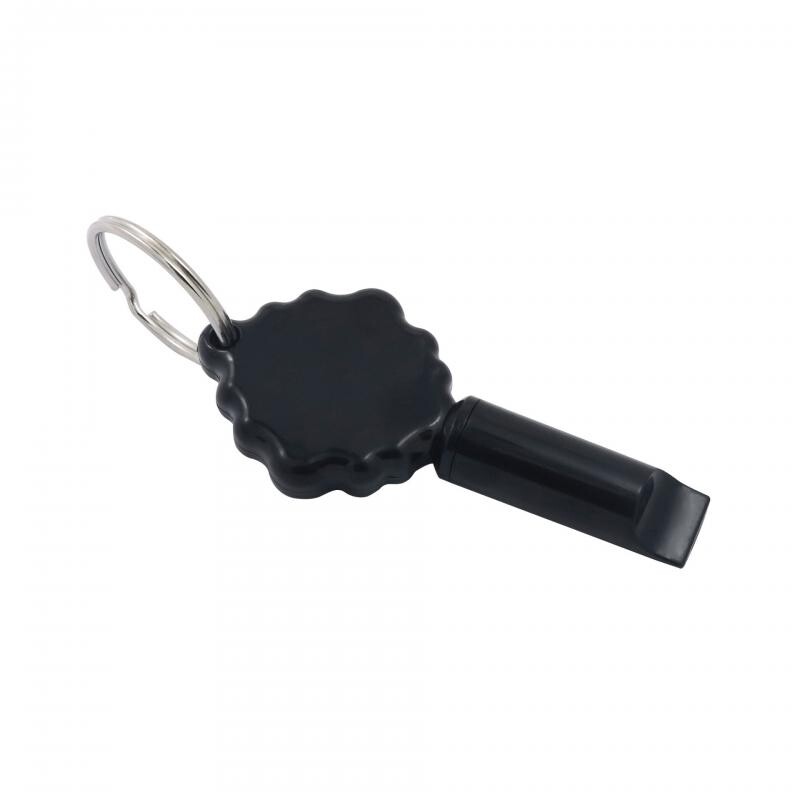 Портативен ръчен 2-в-1 мултифункционален ключодържател със свирка Компас Водоустойчиви и устойчиви на износване инструменти на открито Консумативи за къмпинг