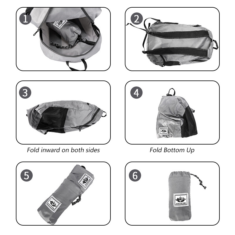 Голям капацитет, водоустойчива, удобна и суха, гъвкава и компактна, лек дизайн, сгъваеми чанти за пикник, сгъваема раница