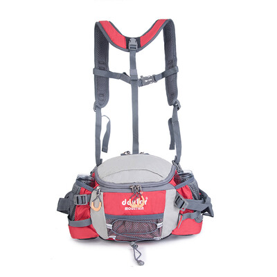 8L Спортна чанта за кръста Раница за туризъм на открито Раница за езда Къмпинг Пътна чанта за през рамо Бутилка за вода Колоездене X352D