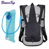 1 БР. Раница за къмпинг, лека раница за туризъм 5L раница за туризъм Водоустойчива за пътуване Колоездене на открито Мъже и жени Бягане