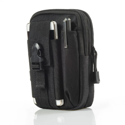 1 бр. Чанта за колан Външна чанта за телефон през кръста Найлонова водоустойчива тактическа Molle Pocket Спортни ловни аксесоари EDC Пакет за съхранение на инструменти