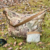 Мултифункционална водоустойчива куриерска чанта за катерене Камуфляжна тактическа чанта за къмпинг на открито за туризъм Катерене Дъждобран за прах Дъждобран с голям капацитет