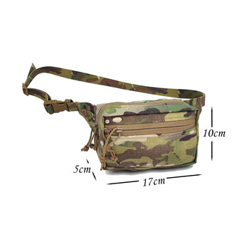 Тактическа чанта за през рамо Airsoft Multicam SS Fanny SACK Mk3 Чанта за кръста Лов на открито Пътуване Туризъм Чанта за кръст