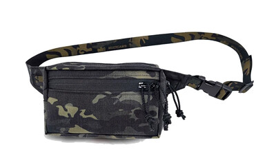 Тактическа чанта за през рамо Airsoft Multicam SS Fanny SACK Mk3 Чанта за кръста Лов на открито Пътуване Туризъм Чанта за кръст