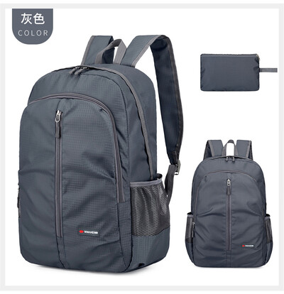 30L външна сгъваема свръхлека раница за къмпинг, пътуване, туризъм, мъже, жени, водоустойчива, риболов, колоездене, сгъваема раница, дневна раница