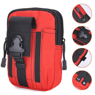 Tactical Molle Bag Waist Pack Hunter Working Tools Soma Medības Organizer Pouch Utility EDC Pack Portable Wallet Phone Case