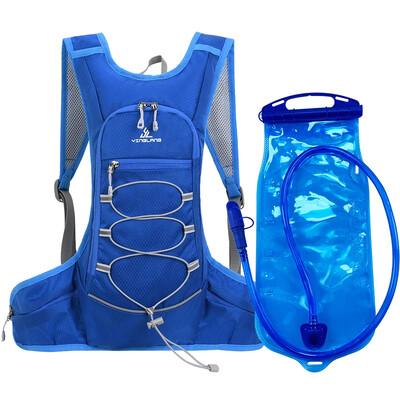 Велосипед Велосипед Велосипедна раница Водоустойчива чанта за вода Раница за съхранение Туризъм Дневен пакет Бягане Джогинг Хидратация Раница за пикочен мехур