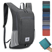 Сгъваема раница Къмпинг Туризъм Свръхлека сгъваема дневна чанта за пътуване Спортна дневна раница за планинарство на открито за мъже, жени