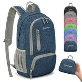 25L преносима сгъваема раница Сгъваема чанта за планинарство Ултралека раница за катерене на открито Колоездене Раница за пътуване Туризъм Дневна раница