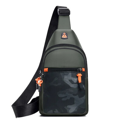 Модна мъжка водоустойчива чанта за гърди цена достъпна чанта за смяна на документи за мобилен телефон Спорт на открито свободно време