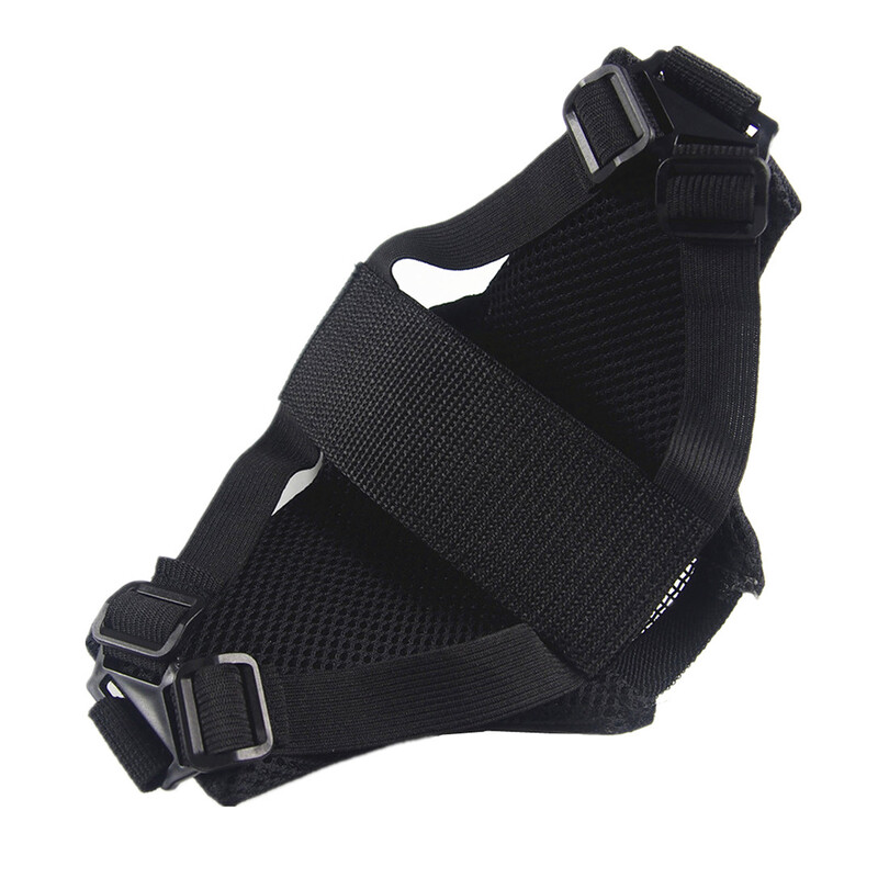 Тактическа полулицева еърсофт маска, сгъваема метална мрежа, двойна лента, регулируема, CS Wargame, лов, пейнтбол, защитни маски