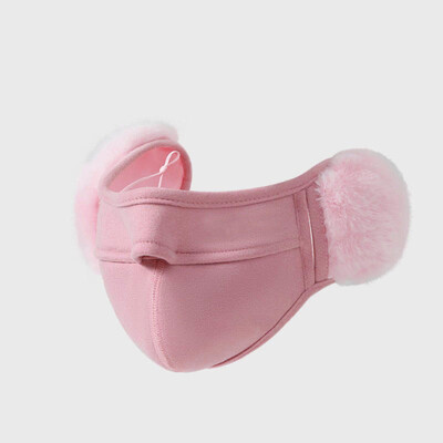 Зимно колоездене Топла маска Обеци за защита от студ На открито Ветроустойчиви Мъжки и женски офис служители Студентски маски за лице 2025