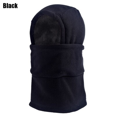 Зимна топла външна поларена шапка Мъжка ветроустойчива маска за лице Топло за врата Дамско удебелено покривало за глава Спортен шал Шапки