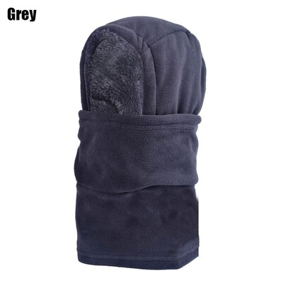 Зимна топла външна поларена шапка Мъжка ветроустойчива маска за лице Топло за врата Дамско удебелено покривало за глава Спортен шал Шапки