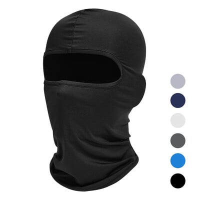 Balaclava tactică Mască completă Drumeții Ciclism Camping Vânătoare Șapcă militară Airsoft Cască pentru cap pentru bicicletă Vară Bărbați Femei Mască de schi