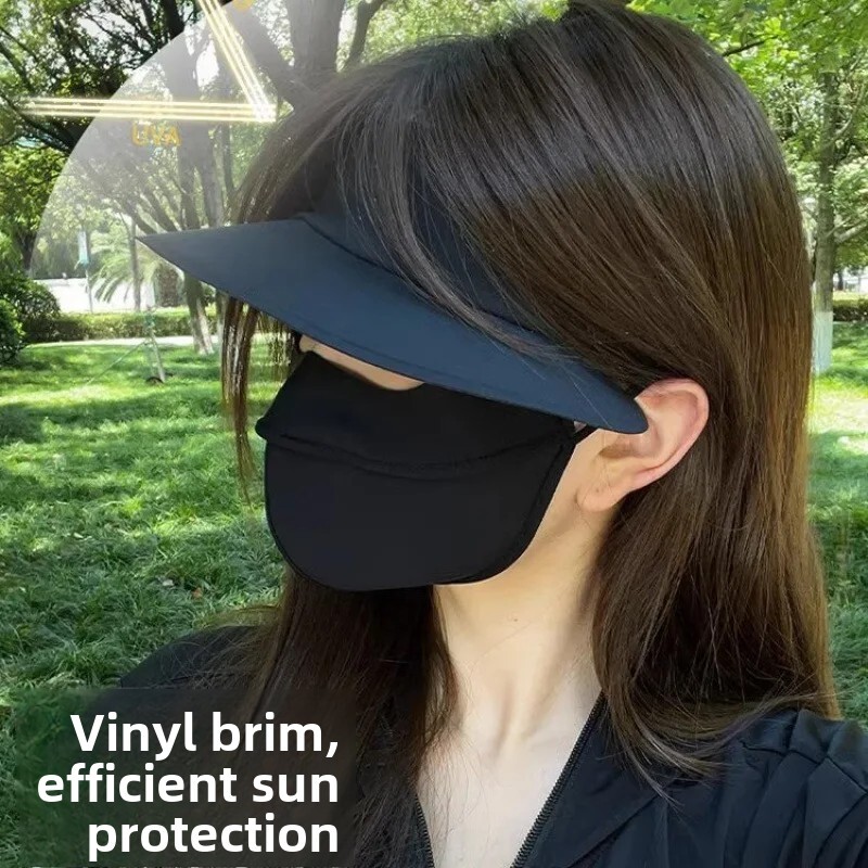 Слънцезащитна маска за цялото лице Външен дишащ сенник Покривало за лице UV защита Мотоциклет Топъл щит за лице Търговия на едро