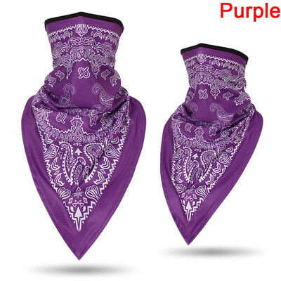 Спортна бандана, триъгълна маска, висулка, маска за лице, шал, клинове, калъфка, велосипед, бягане, туризъм