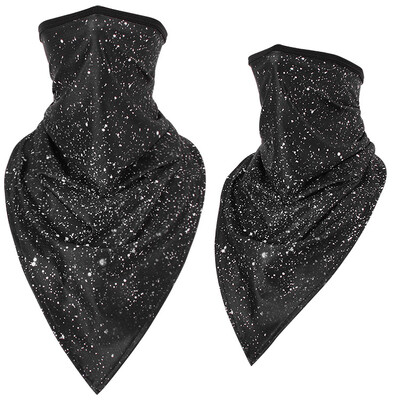 Мултифункционален щампован триъгълен шал Мотоциклет Колоездене Бандани Туризъм Къмпинг Лов Риболов По-топла маска за лице